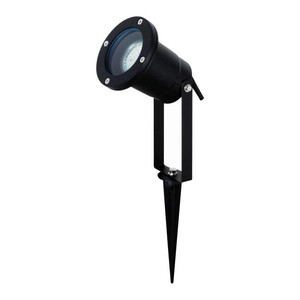 GoodHome Garden Outdoor Lamp Spotlight Shelby 1 x 35 W GU10, black