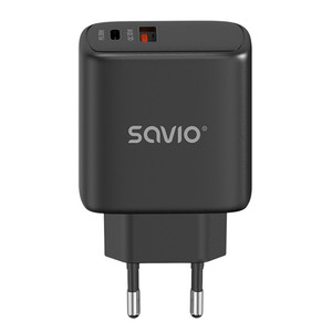 Savio Wall Charger 30W Quick Charge, Power Delivery 3.0, LA-06/B EU Plug