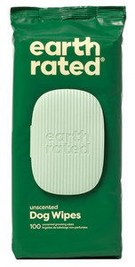 Earth Rated Unscented Dog Wipes 100pcs
