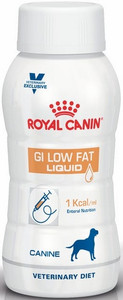 Royal Canin Veterinary Diet GI Low Fat Liquid Complete Dietetic Feed for Dogs 200ml