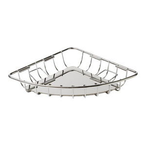GoodHome Shower Corner Shelf Koros, chrome