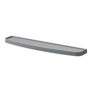 GoodHome Decorative Shelf Himalia 70x15 cm, grey