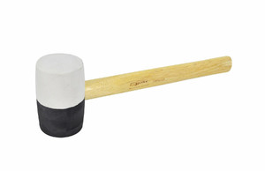 AW Rubber Mallet, Wooden Handle, 58mm, 341mm, 580g