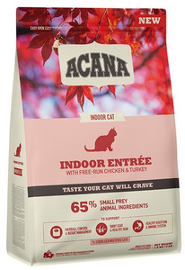 Acana Indoor Entree Cat & Kitten Dry Food 1.8kg