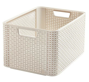 Curver Storage Basket L 30l, light beige