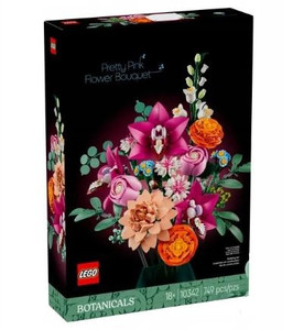 LEGO Botanicals Pretty Pink Flower Bouquet 18+