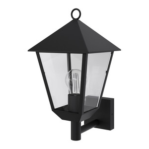GoodHome Outdoor Wall Lamp Docker E27 IP44, black
