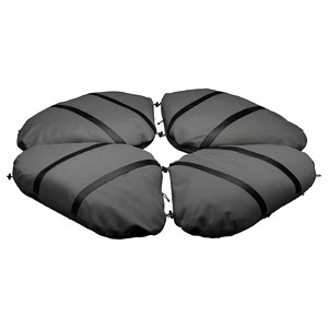 IGGÖN Sandbag for parasol base, dark grey