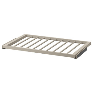 KOMPLEMENT Pull-out trouser hanger, beige, 100x58 cm