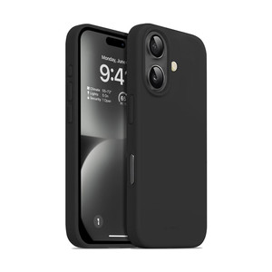 CRONG Phone Case iPhone 16 Color Cover, black