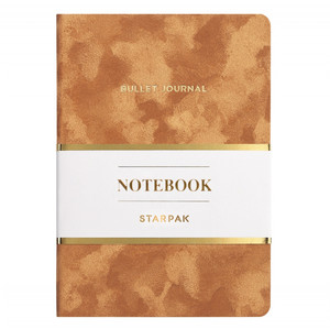 Notebook Diary A5 80 Sheets Caramel Bullet Journal
