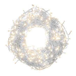 Christmas Lights 500 LED Bulinex 12.5 m, indoor/outdoor, transparent, warm white