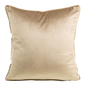 Cushion Mel 40 x 40 cm, dark beige/dark blue