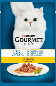 Gourmet Perle Cat Food Chicken 85g