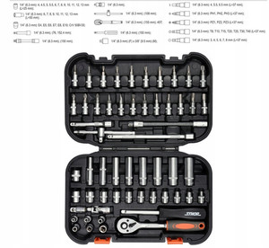 Toya Tool Set STHOR, 56pcs