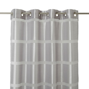 Curtain GoodHome Dokkle 140x300cm, grey