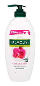 Palmolive Shower Milk Black Orchid 750ml with Dispenser