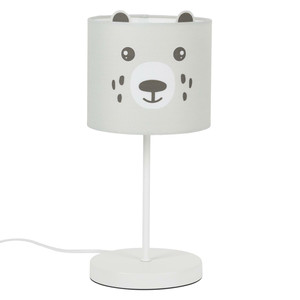 Children's Table Lamp Panda, white