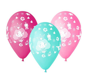 Balloons Set Princess 12" 5pcs