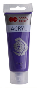 Happy Color Acrylic Paint 75ml, purple