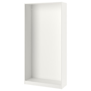 PAX Wardrobe frame, white, 100x35x201 cm