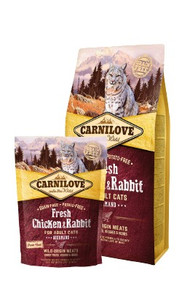 Carnilove Cat Food Fresh Chicken & Rabbit Gourmand 400g