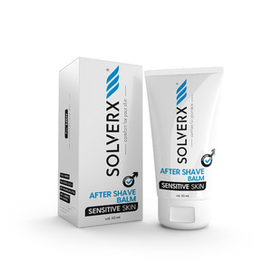 SOLVERX After Shave Balm for Sensitive Skin For Men 50ml