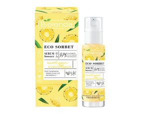 Bielenda Eco Sorbet Pineapple Moisturizing & Illuminating Serum Booster 97% Natural Vegan 30ml