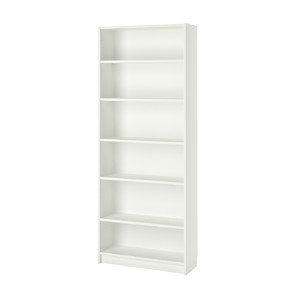 BILLY Bookcase, white, 80x28x202 cm