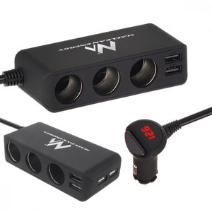MacLean Car Charger with 2 USB Ports MCE117