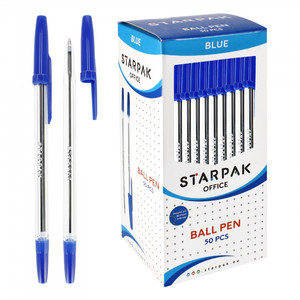 Starpak Ball Pen Blue 50pcs