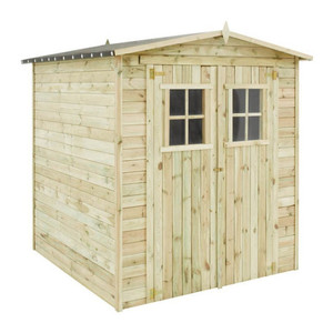 Wooden Garden Shed Uran 180 x 180 cm