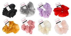 Scrunchie Hair Tie, 1pc, assorted colours