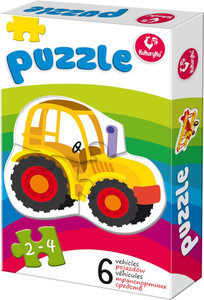 Promatek Children's Puzzle Vehicles 2+