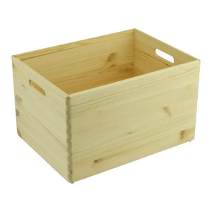 Pine Storage Box 39.5 x 29.5 x 23 cm