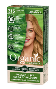Joanna Naturia Organic Permanent Hair Color Cream Vegan no. 313 Caramel