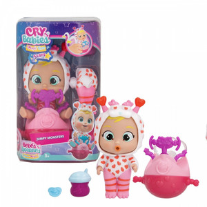 Cry Babies Doll Magic Tears Stars Jumpy Monsters, Momo 3+