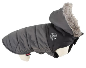 Zolux Quilted Dog Coat Winter Jacket Mountain T35 35cm, grey