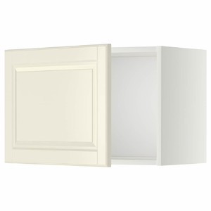 METOD Wall cabinet, white/Bodbyn off-white, 60x40 cm
