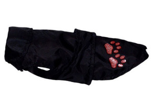 Grande Finale Dog Raincoat Reflective Size 1/21cm, black