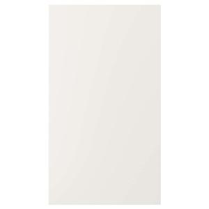 VEDDINGE Front for dishwasher, white, 45x80 cm