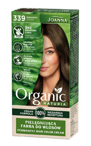 Joanna Naturia Organic Permanent Hair Color Cream Vegan no. 339 Cocoa
