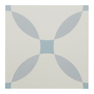 Gres Wall/Floor Tile Hydrolic Design 3 Colours 20 x 20 cm, circle blue, 1 m2