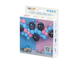 DIY Balloon Garland Kit 65pcs, He or She?