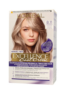L'Oréal Excellence Cool Creme Hair Dye 8.11 Ultra Ash Light Blonde