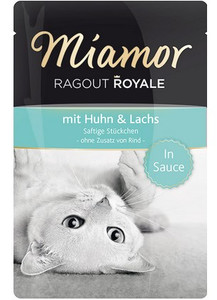 Miamor Ragout Royale Cat Food Chicken & Salmon in Sauce 100g