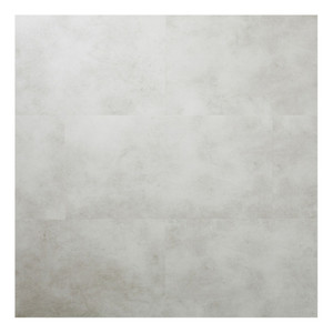 GoodHome Vinyl Flooring 30.5 x 61 cm, light grey concrete, 2.23 sqm, Pack of 12