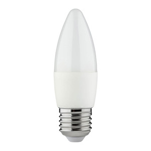 Diall LED Bulb C35 E27 470 lm 4000 K DIM