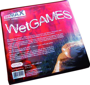 JoyDivision SexMAX WetGAMES Sex-Laken 180 x 220, red