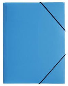 Durable Document Folder with Elastic Band A4 Trend 1pc, blue